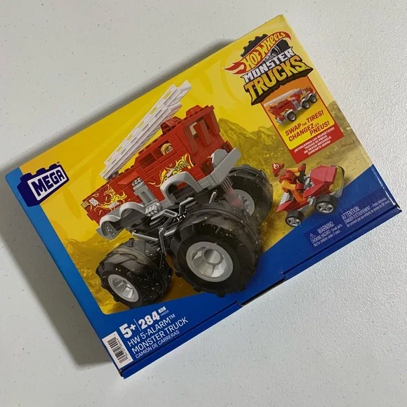 Mega Hot Wheels Monster Trucks HW 5-Alarm Monster Truck-New